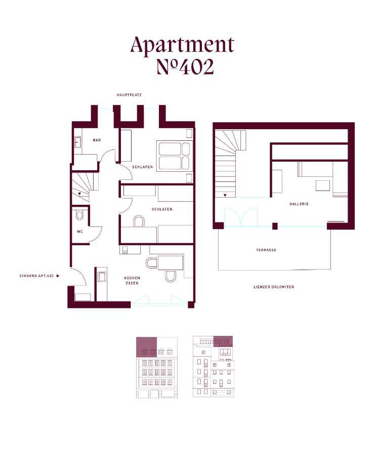 Apartmenthaus Nr 1 Lienz Eksteriør billede